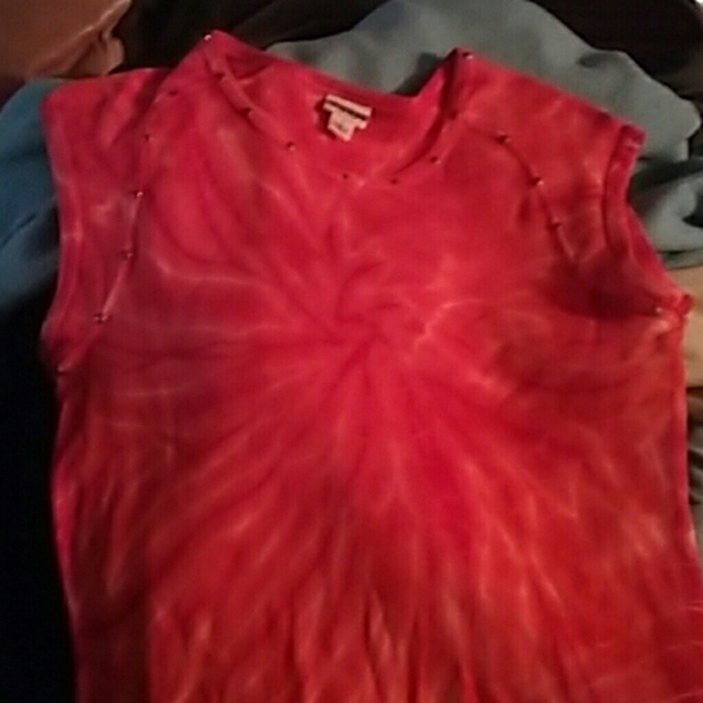 Orange shirt